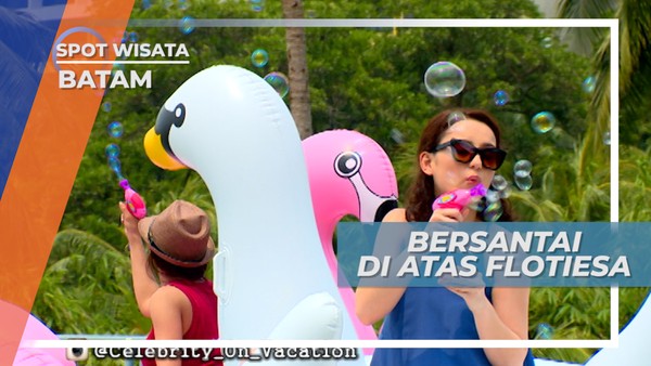 Berenang-Renang Cantik Bersama Teman Baik di Kolam Hotel Pulau Batam