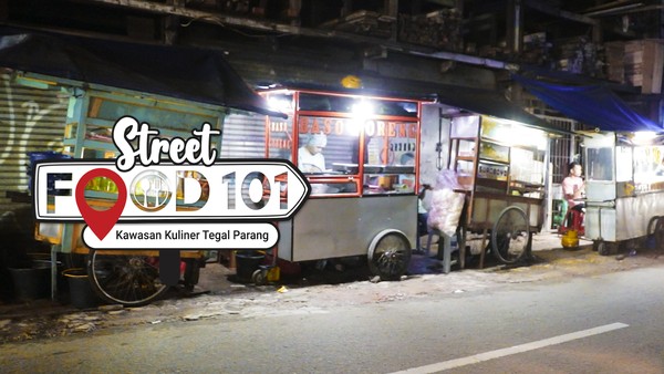 Kawasan Kuliner Tegal Parang, Surganya Jajanan Pinggir Jalan