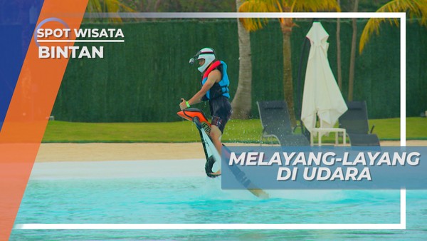 Melayang-layang di Udara, Wahana Asik yang Wajib Dicoba di Kawasan Wisata Bintan