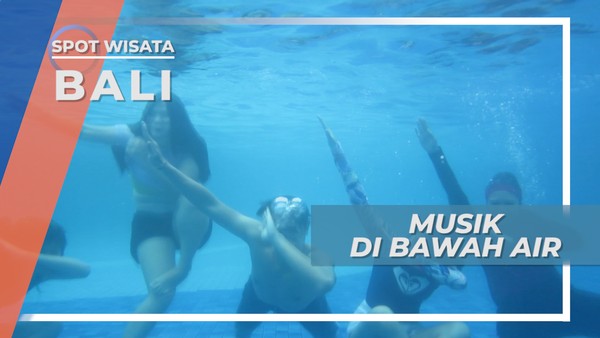 Mendengarkan Musik di Bawah Air Kolam Renang, Hanya di Hotel Paling Hits di Kuta Bali