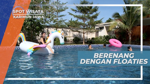 Foto-Foto Cantik Di Kolam Renang Hotel Karimun Jawa