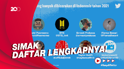 BTS-Agnez Mo Jadi Artis Paling Banyak Dibicarakan di Twitter 2021