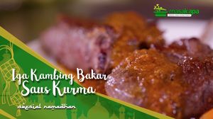 Resep Iga Kambing Bakar Saus Kurma