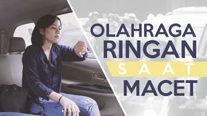 Saat Macet Juga Bisa Olahraga Loh! 