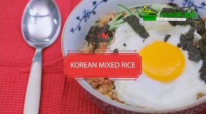 Begini Cara membuat Korean Mixed Rice, simpel!