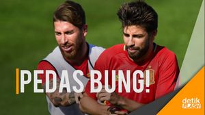 Usilnya Ramos Ejek Pique Jelang Final Liga Champions
