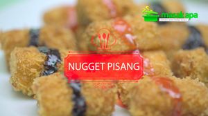 Camilan Pisang Goreng Berbentuk Nugget