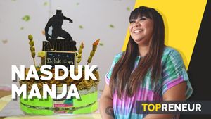 Inovasi Nasi Uduk Berbentuk Kue Tar yang Raup Ratusan Juta