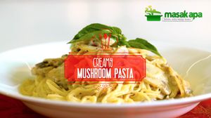 Masak Apa: Creamy Mushroom Pasta