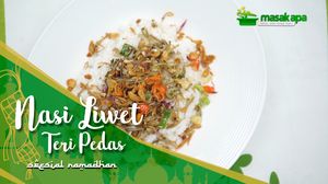 Nasi Liwet Teri Pedas