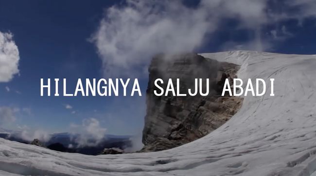 Salju Abadi di Pegunungan Jaya Wijaya Terdampak Pemanasan 
