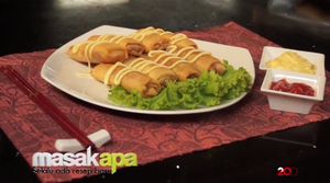 Masak Apa : LUMPIA UDANG MAYONES