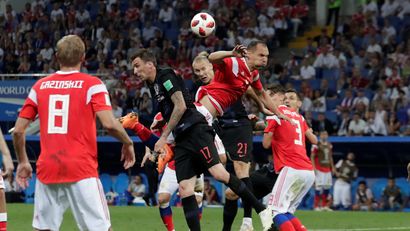 Highlights Babak Tambahan Rusia Vs Kroasia