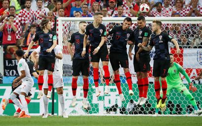 Highlights Babak I Kroasia Vs Inggris