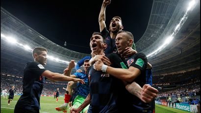 Highlights Babak Tambahan Kroasia Vs Inggris