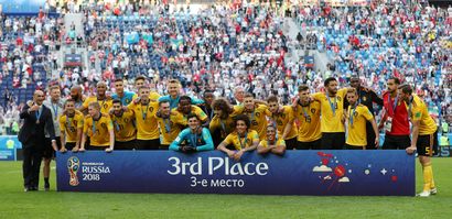 Belgia Pamer Medali Juara Tiga Piala Dunia 2018