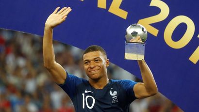 Kylian Mbappe, Remaja Terbaik Piala Dunia 2018