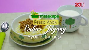 Nikmatnya Bubur Jagung Ayam Cincang di Akhir Pekan