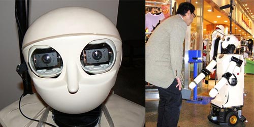 Robot Bantu Orang yang Tersesat di Keramaian