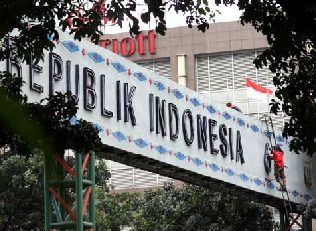 Geliat HUT RI di Sudirman-Thamrin