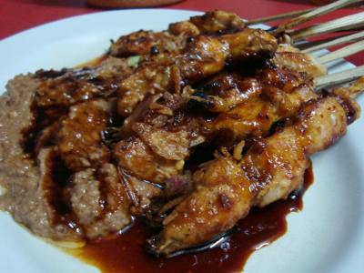 Sate Ayam yang Garing Gurih