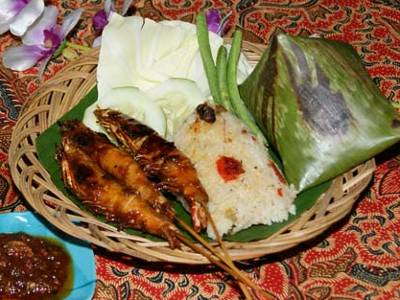 Nasi Bakar Cak Wot Sehat dan Uenak 