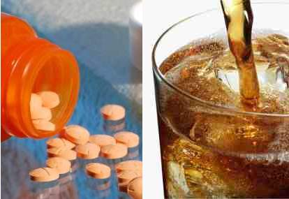 Selang berapa jam minum obat setelah minum soda
