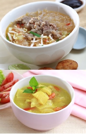 2 Sajian Makanan Berkuah yang Nikmat Gurih