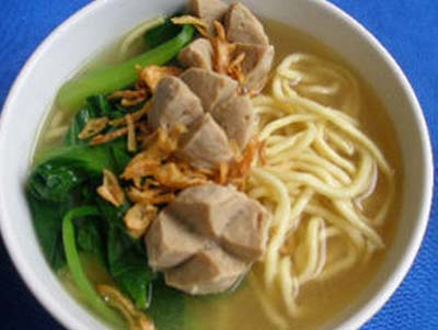 Resep Mi Mi Bakso Kuah Miso 