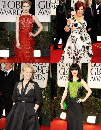 10 Busana Terbaik & Terburuk Seleb di Golden Globe Awards 1 10 Busana Terbaik & Terburuk Seleb di Golden Globe Awards 1