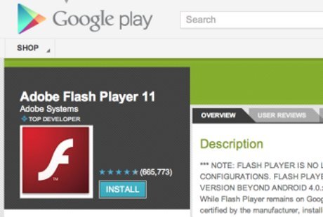 Adobe Flash Player 'Hengkang' dari Google Play