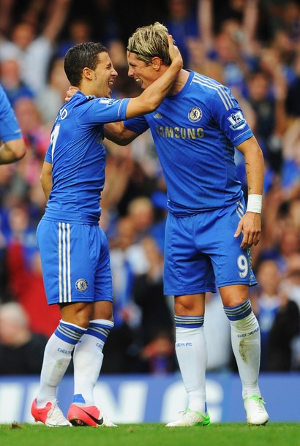 Eden Hazard-Fernando Torres (Getty Images)