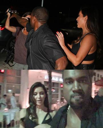 Demi Kim Kardashian, Kanye West Rebut Kamera Paparazzi Demi Kim Kardashian, Kanye West Rebut Kamera Paparazzi
