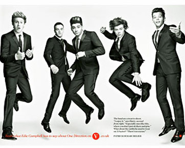 Foto: Tampil di Vogue, One Direction Makin Maskulin