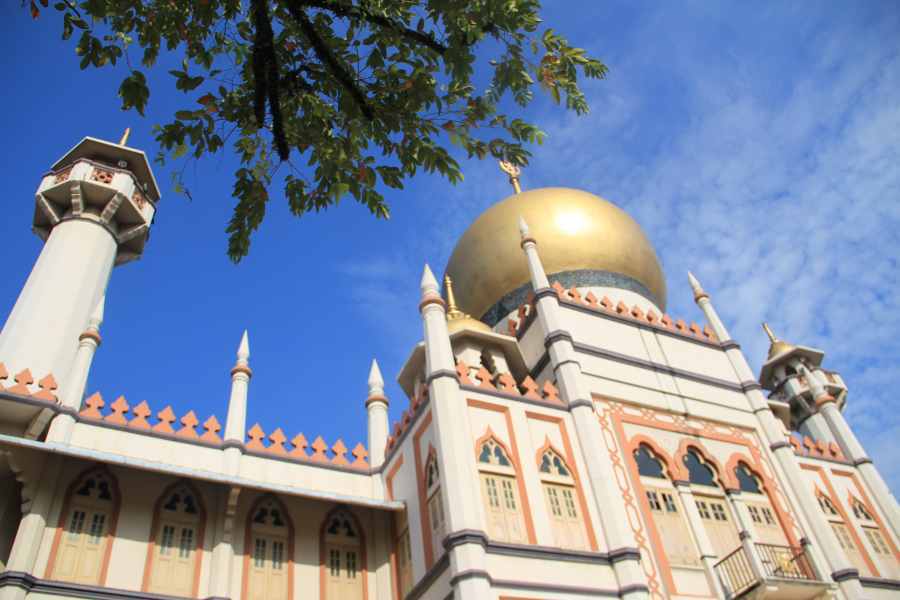 Masjid Sultan Satu satunya Suara Adzan Membahana di Singapura