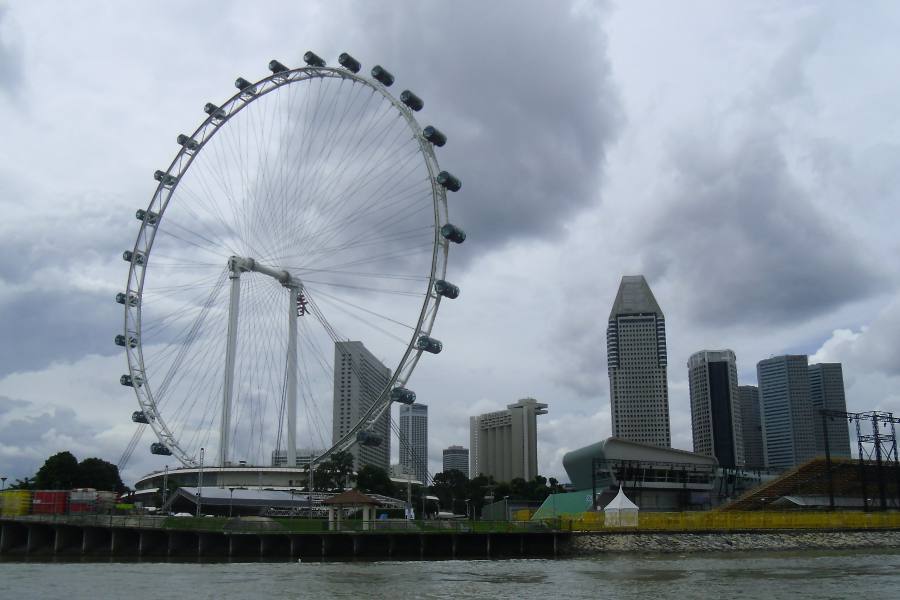 Naik Bianglala Tertinggi Sedunia Di Singapura