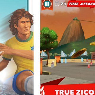 Zico legenda sepak bola Brasil permainan historis