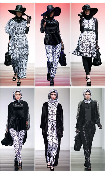 Hijab Style Guide: 10 Busana Muslim Monokrom dari Barli Asmara 1 Hijab Style Guide: 10 Busana Muslim Monokrom dari Barli Asmara 1