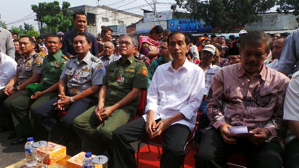 Ada Jokowi di Blok G Tanah Abang  Ada Juga Free Wi  Fi