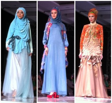 Baju Batik Muslim Untuk Fashion Show