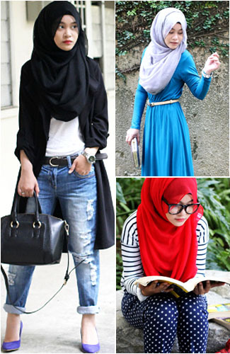Foto: Tampilan Chic Nur Fatin Atiqah, Hijab Blogger Asal Singapura 1 Foto: Tampilan Chic Nur Fatin Atiqah, Hijab Blogger Asal Singapura 1