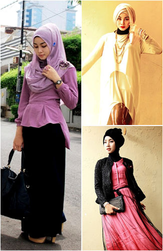  Hijab Style Gaya Elegan Feminin Dewi Neelam