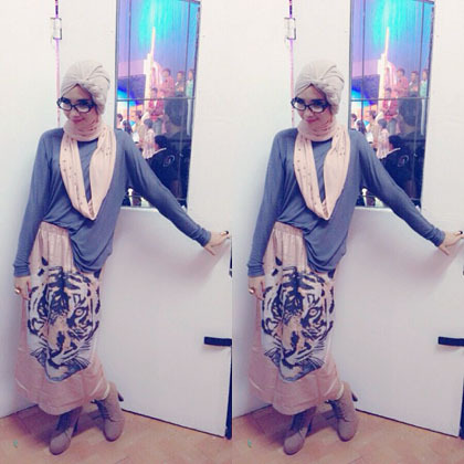  Hijab Style Gaya Hijab Stylish ala Zaskia Sungkar 7