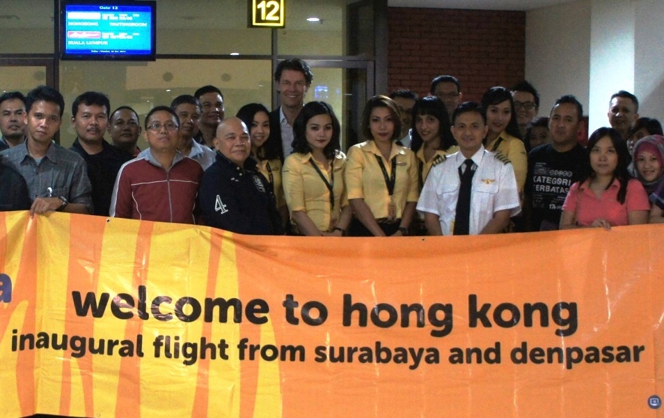 Tigerair Mandala Buka Rute Dari Denpasar & Surabaya Ke Hong Kong