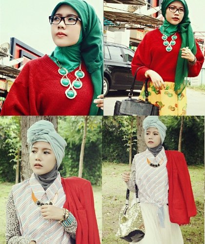 Hijab Style: Tampil Playful Ala Aisyah Haerani, Pemenang Hijab Hunt 2013 1 Hijab Style: Tampil Playful Ala Aisyah Haerani, Pemenang Hijab Hunt 2013 1
