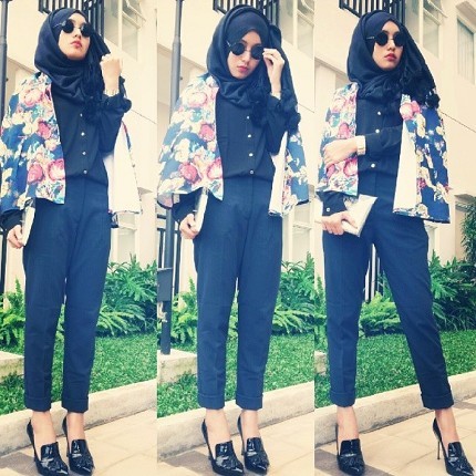 Hijab Style: Gaya Kasual & Stylish Adzwafar Muwardi, Juara 