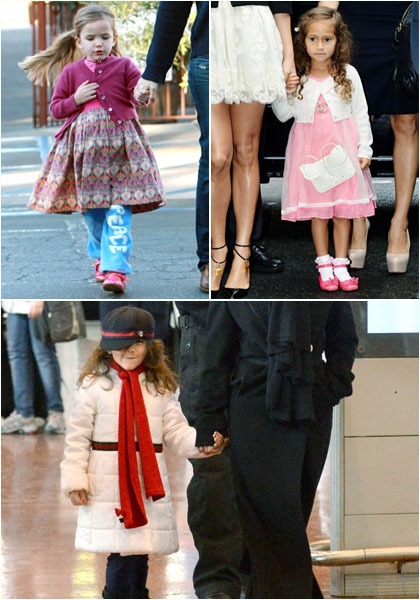 10 Anak  Seleb yang Pakai Baju  Mahal  Jas Hujan Suri Cruise 