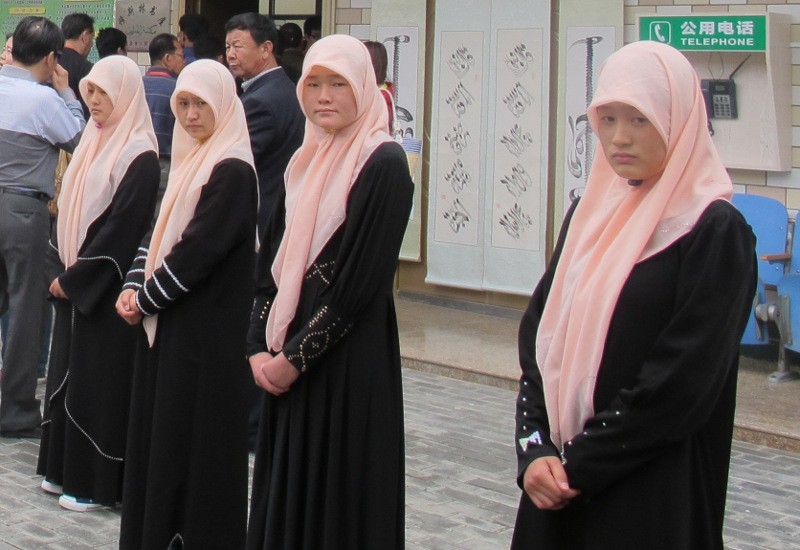 Wajah Cantik Gadis Muslim China