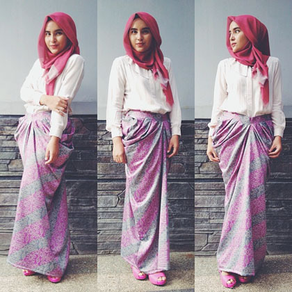 Hijab Style: Gaya Hijab Simple si Cantik Zahratul Jannah - 4