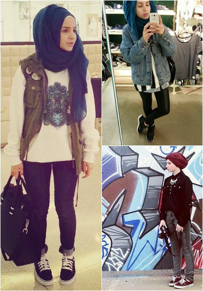 Hijab Style Stylish dengan Sneaker Ala Safiyah Hijabers 